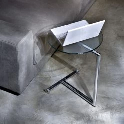Beistelltisch Easy Living Klarglas Ø46cm