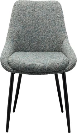 Stuhl East Side Melange Grau