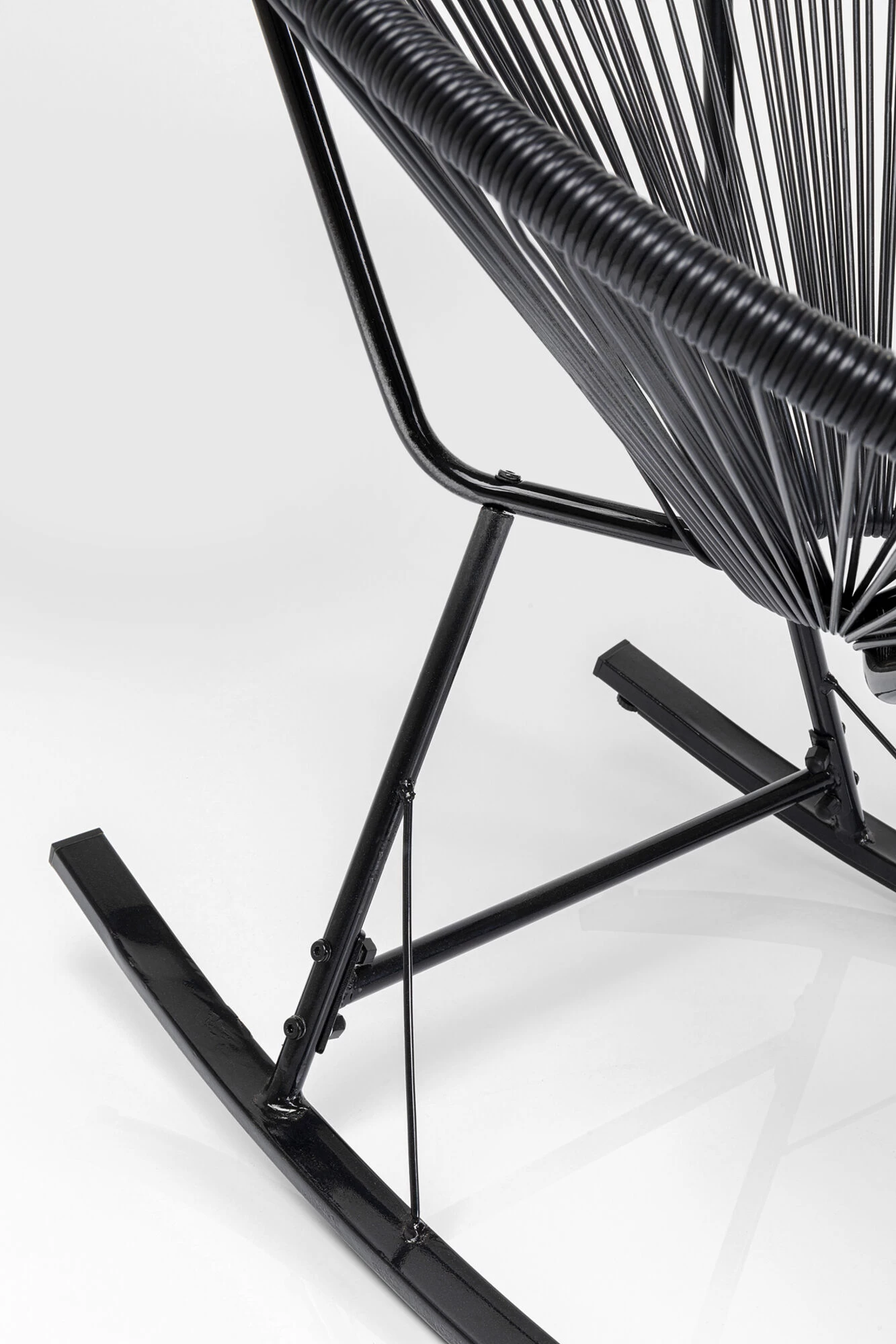 Schaukelstuhl Acapulco Mono Schwarz – Bild 8