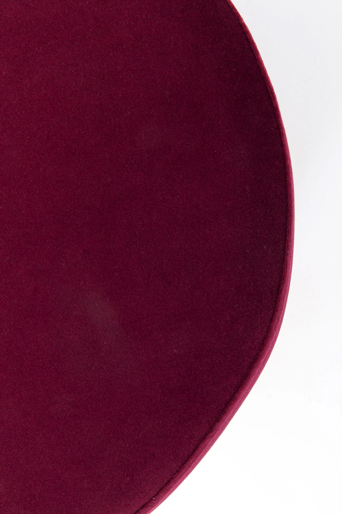 Hocker Cherry Bordeaux Brass Ø35cm – Bild 4