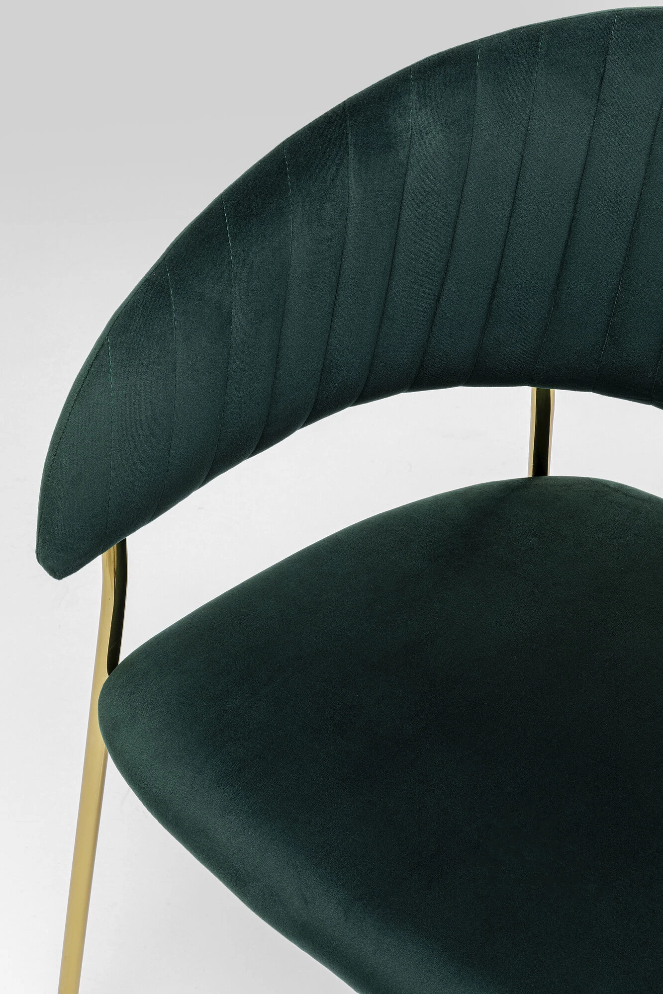 Armlehnstuhl Belle Velvet Grün (2/Set) – Bild 11
