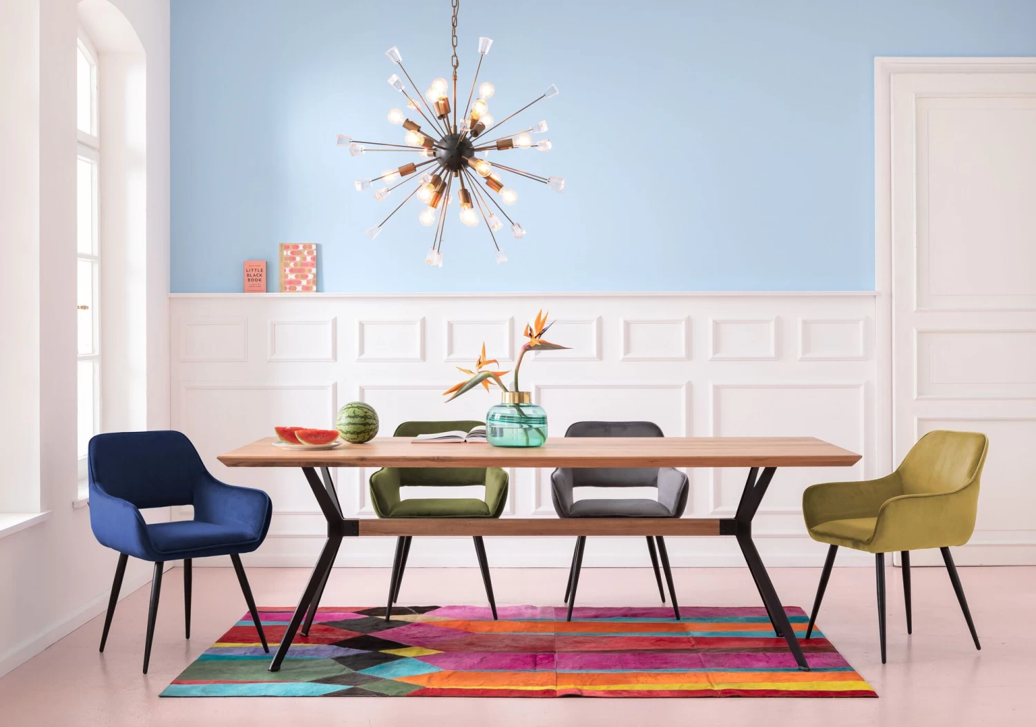 Armlehnstuhl San Francisco Dunkelgrün – Bild 2