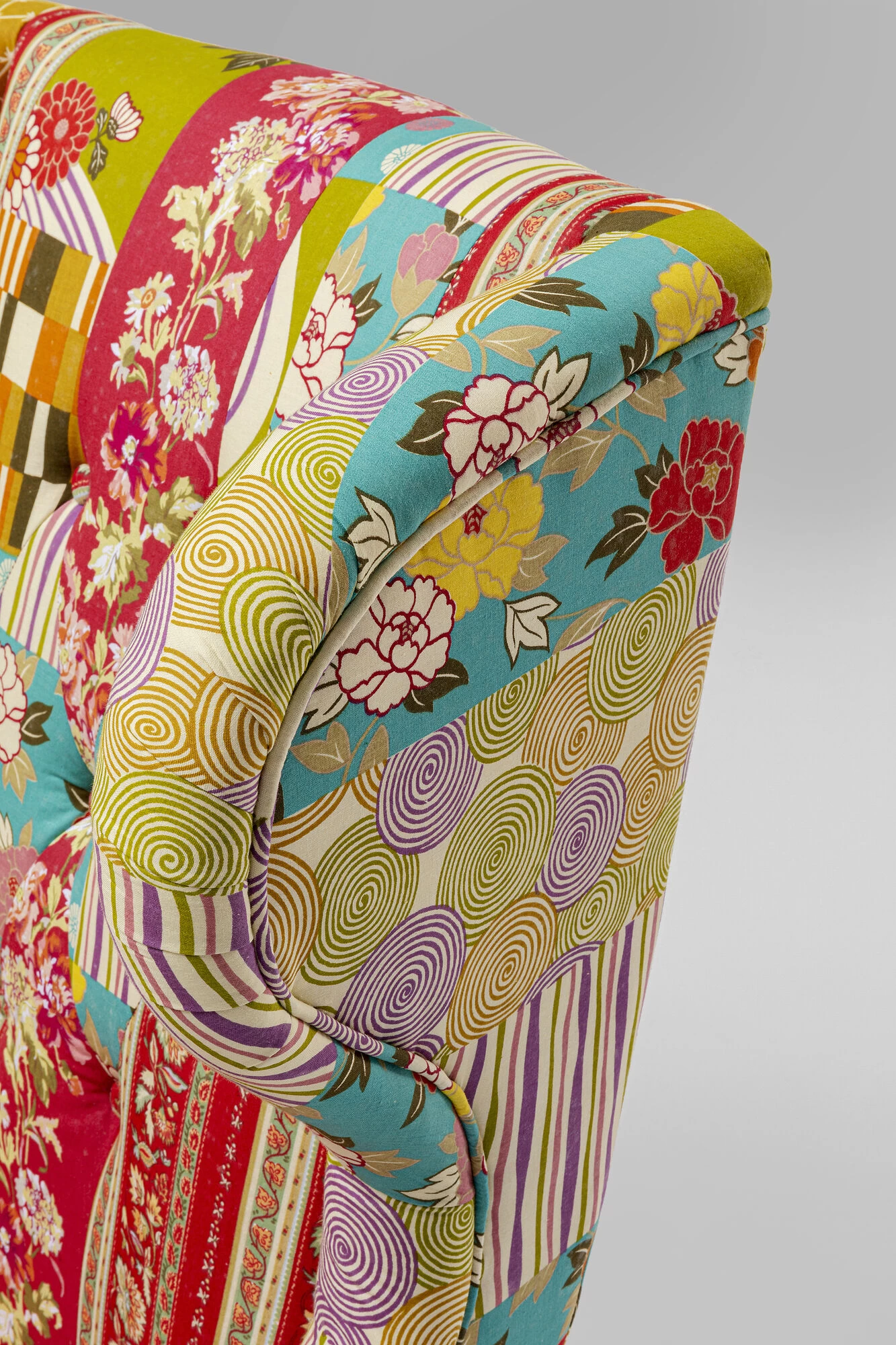 Sessel Patchwork Red – Bild 12