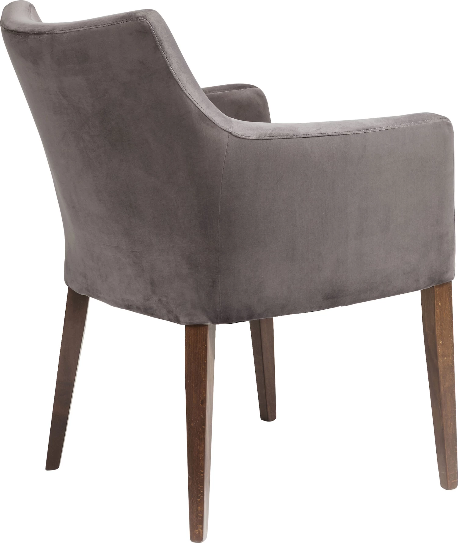 Armlehnstuhl Mode Velvet Grau – Bild 8