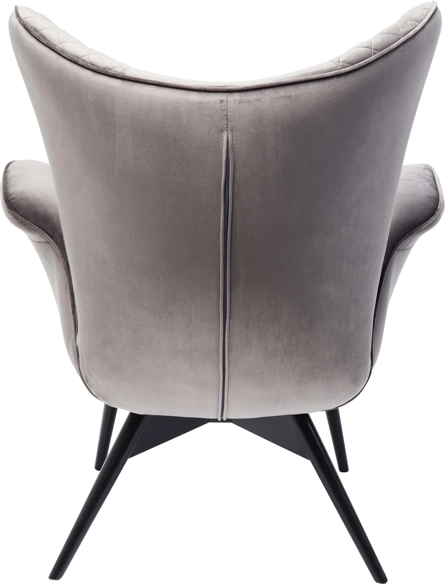 Sessel Tudor Velvet Silbergrau – Bild 7