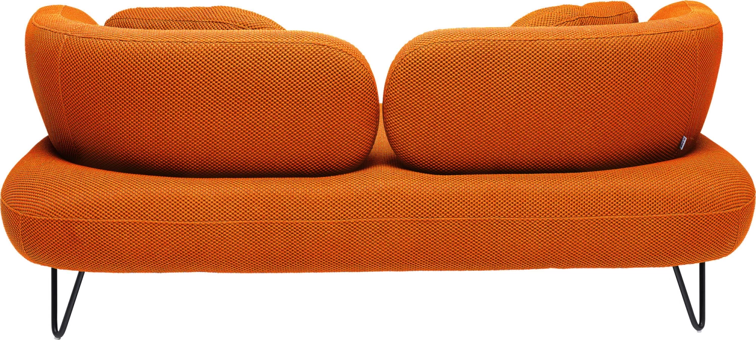 Sofa Peppo 2-Sitzer Orange 182cm – Bild 4