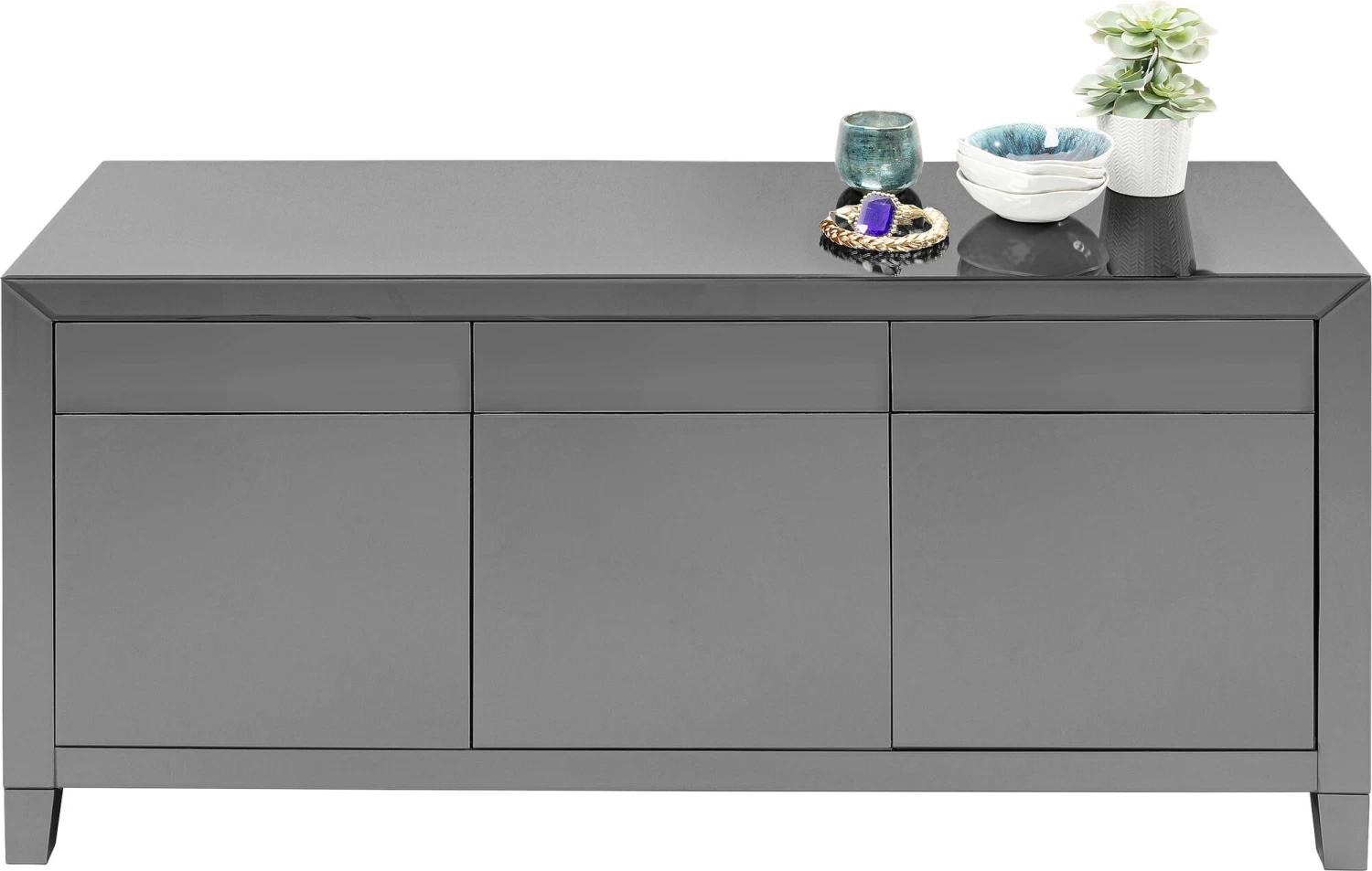 Sideboard Luxury Push Grau – Bild 10