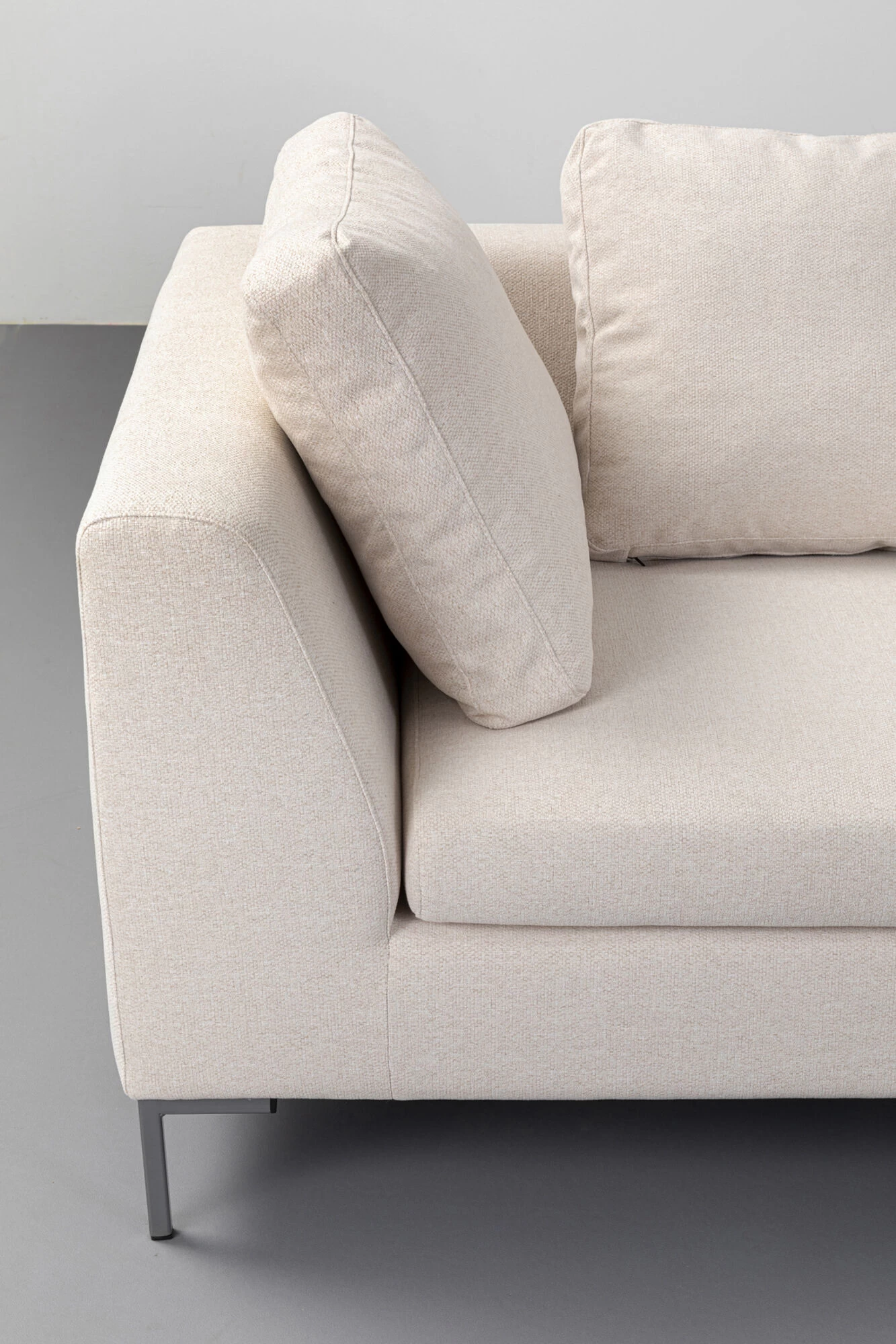 Ecksofa Gianni XS Creme Rechts – Bild 5