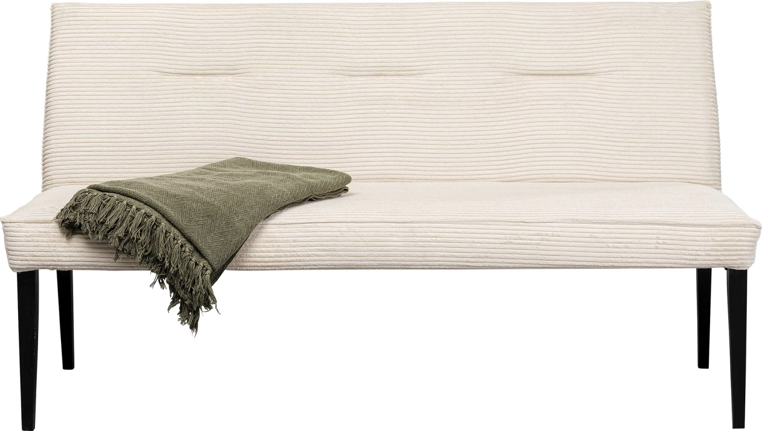 Bank Ledro Cord Creme 165cm – Bild 2