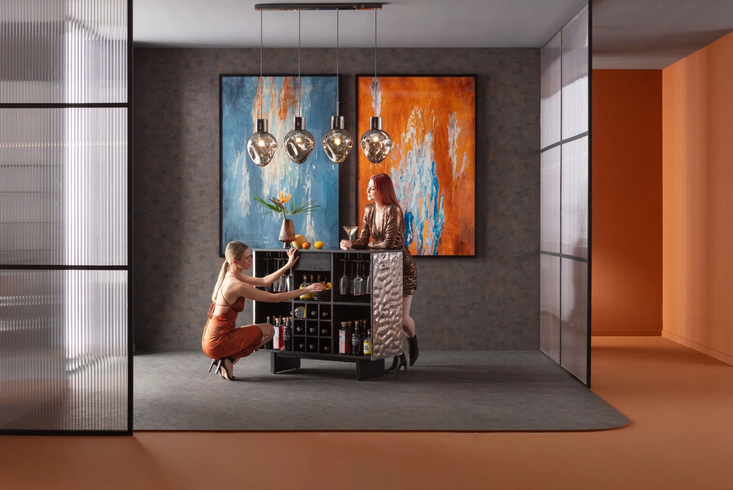 HĂ€ngeleuchte Supernova Smoky 110cm