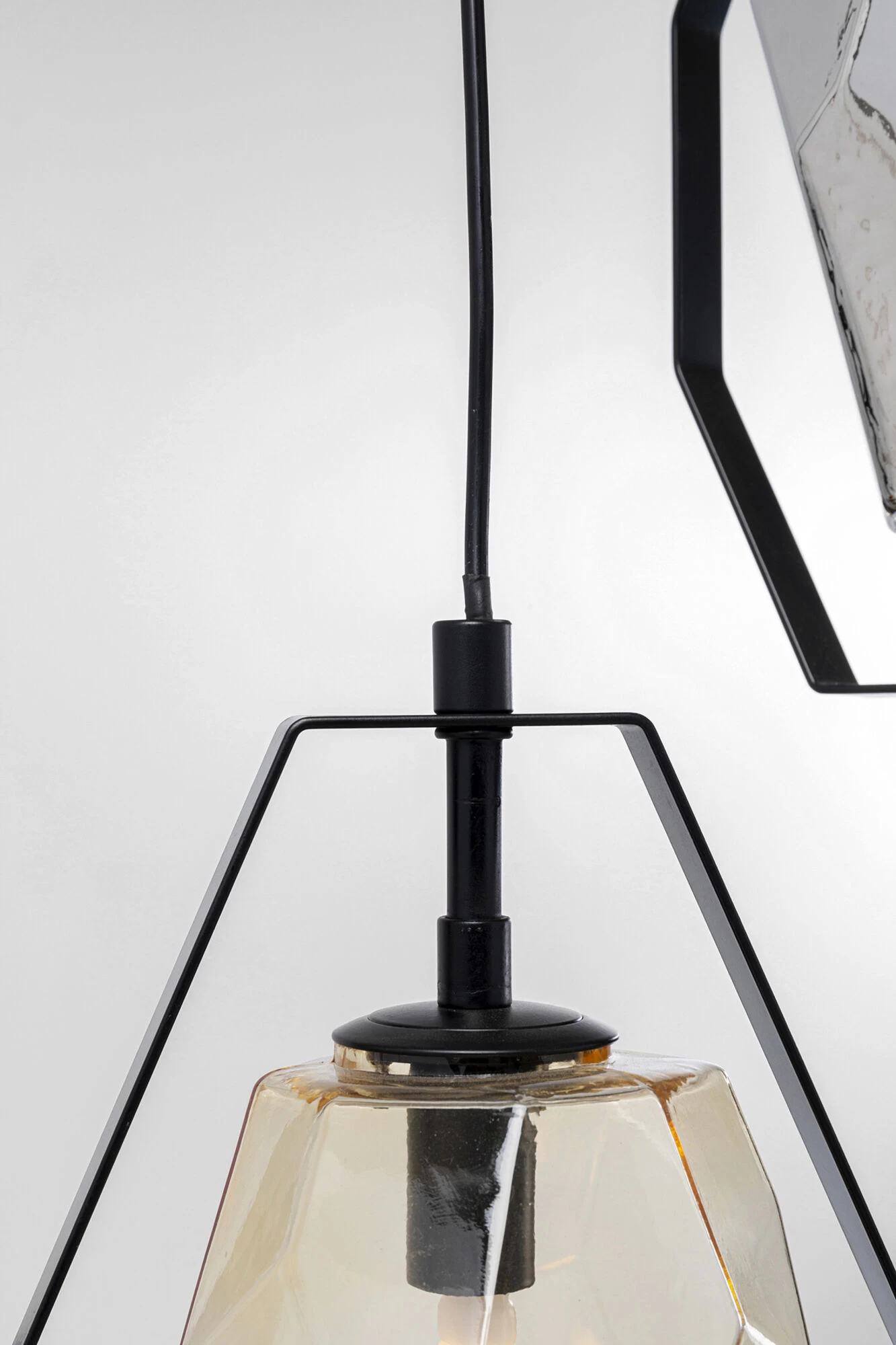 Hängeleuchte Diamond Fever Spiral Schwarz Ø42cm – Bild 7