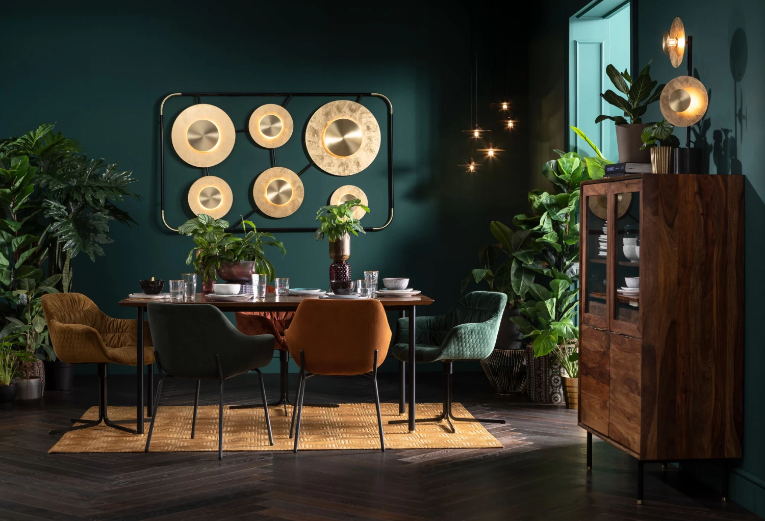 Drehstuhl Colmar Rostrot – Bild 2