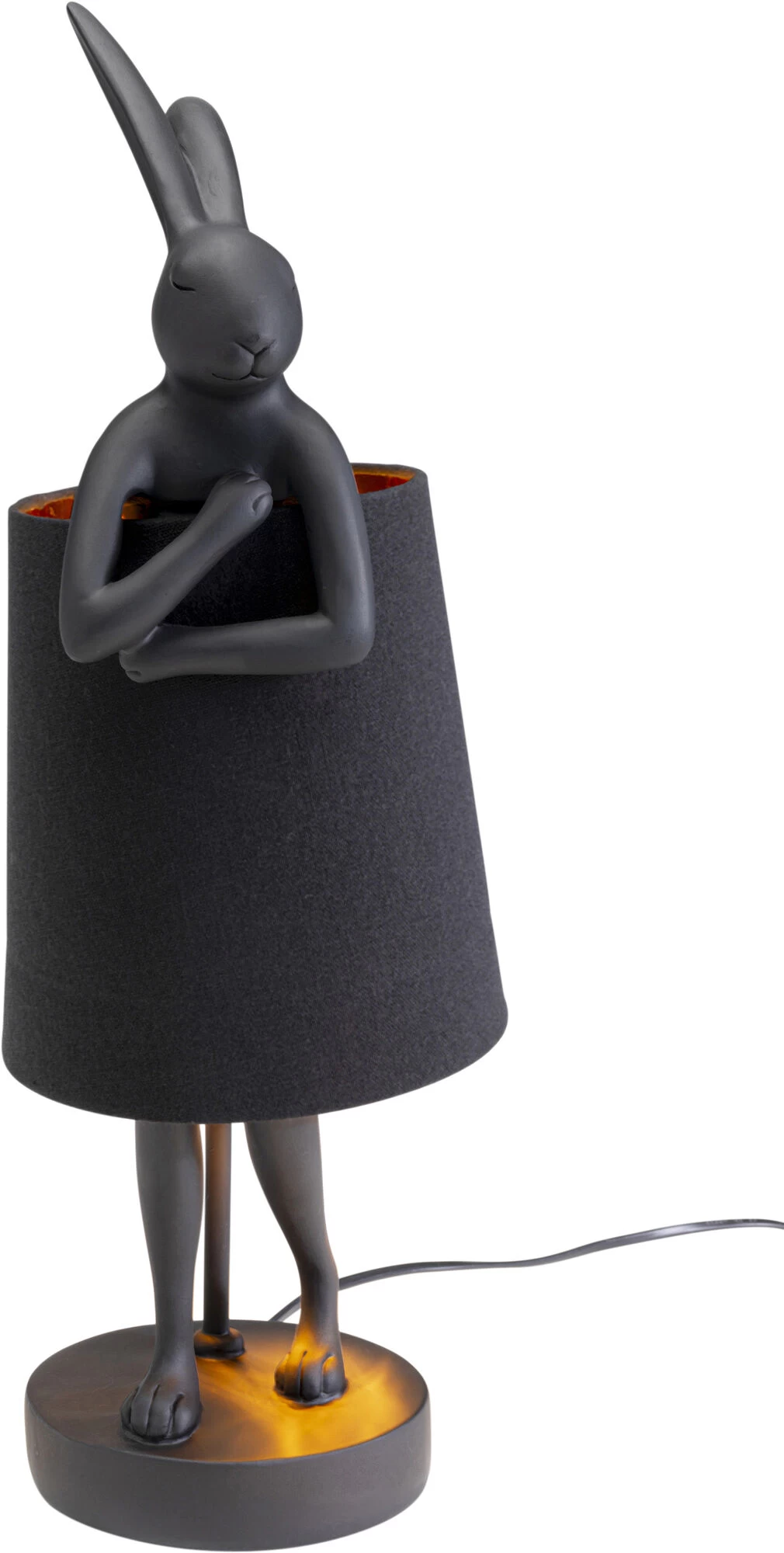 Tischleuchte Animal Rabbit Matt Schwarz 50cm – Bild 10