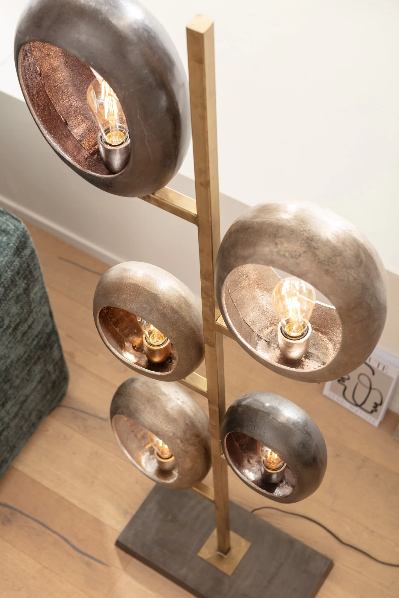 Stehleuchte Five Loops 173cm – Bild 4