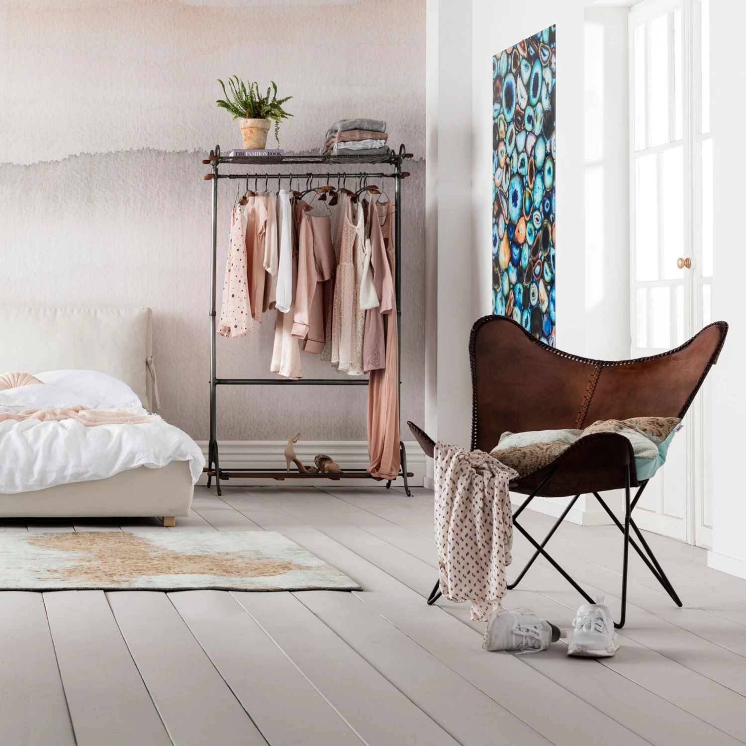 Sessel Butterfly Brown Econo