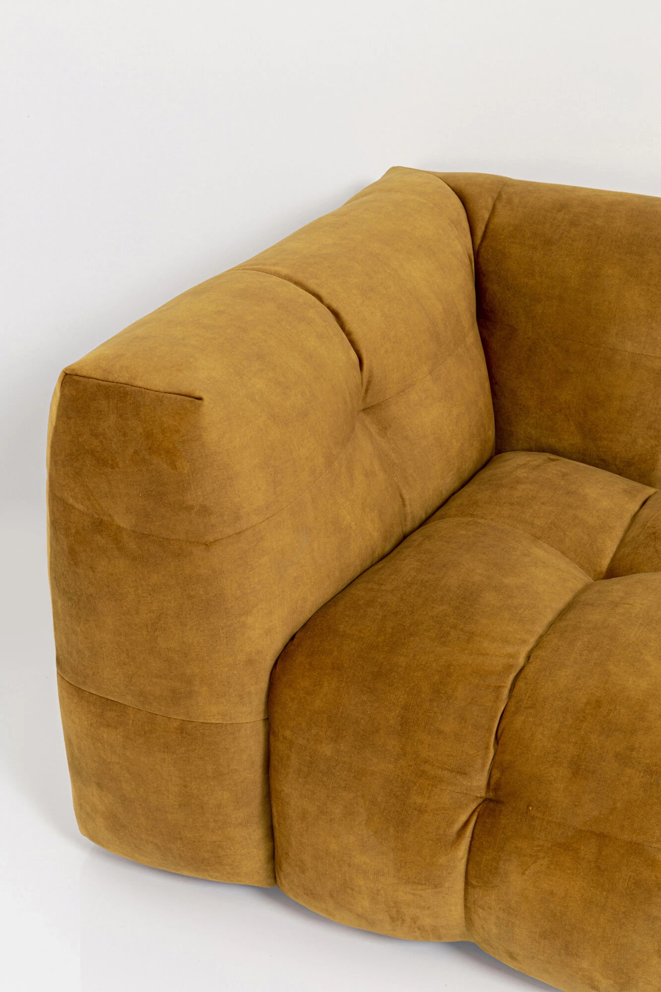 Ecksofa Salamanca Goldbraun Rechts – Bild 10