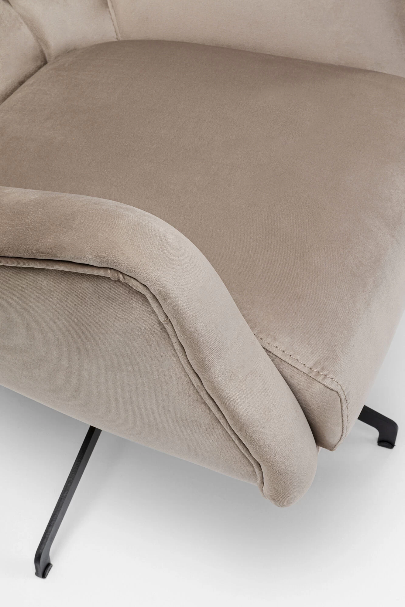 Drehsessel Bellissima Velvet Beige – Bild 7