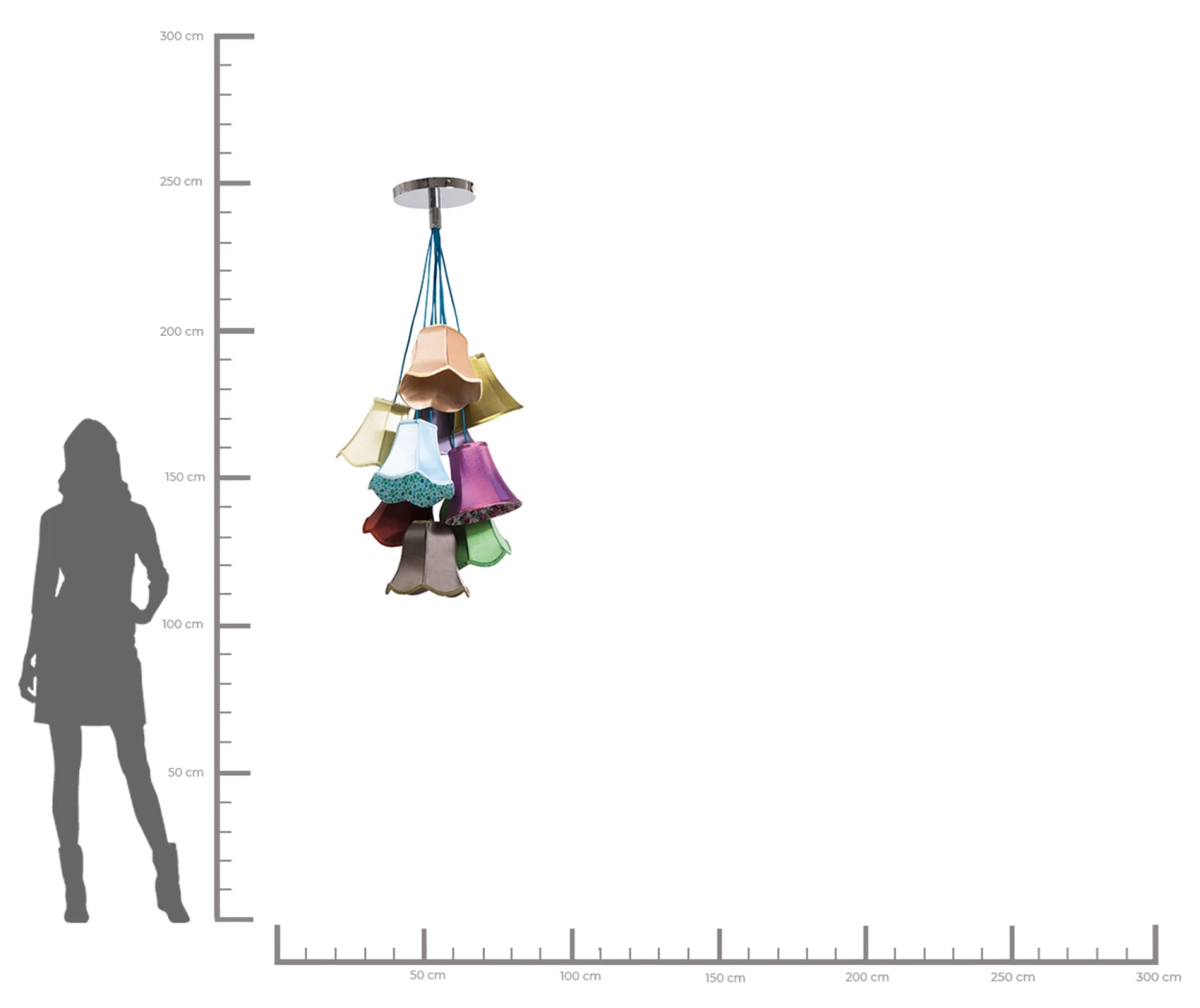 HĂ€ngeleuchte Saloon Flowers 9 â Bild 7