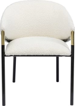 Armlehnstuhl Boulevard Weiß