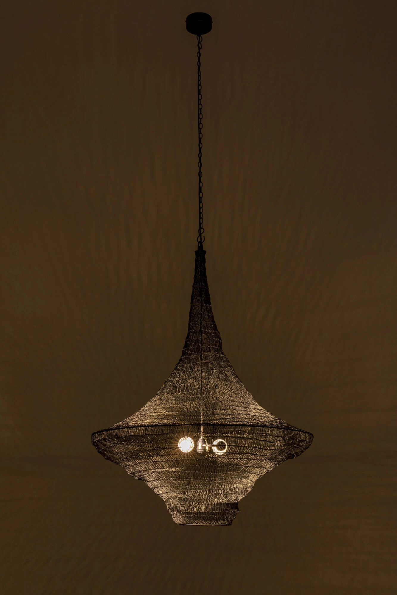 Hängeleuchte Cocoon Schwarz Ø89cm – Bild 7