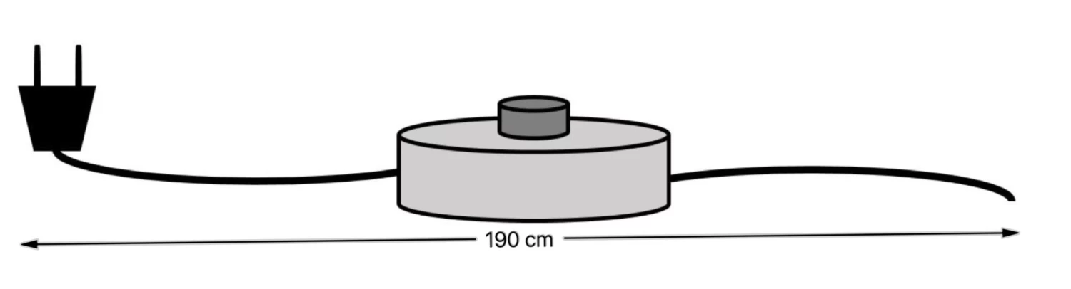 Bodenleuchte Apollon Gold Ø28cm – Bild 10