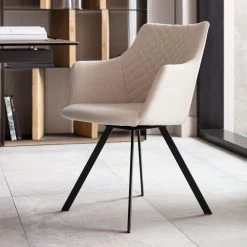 Drehstuhl Coco Creme