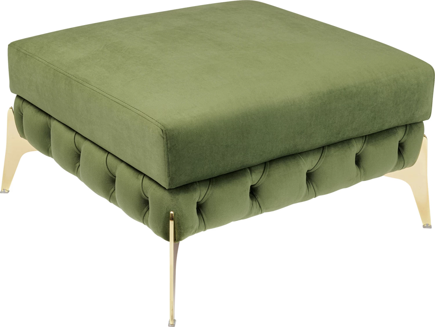Hocker Bellissima Velvet Grün 80 – Bild 2