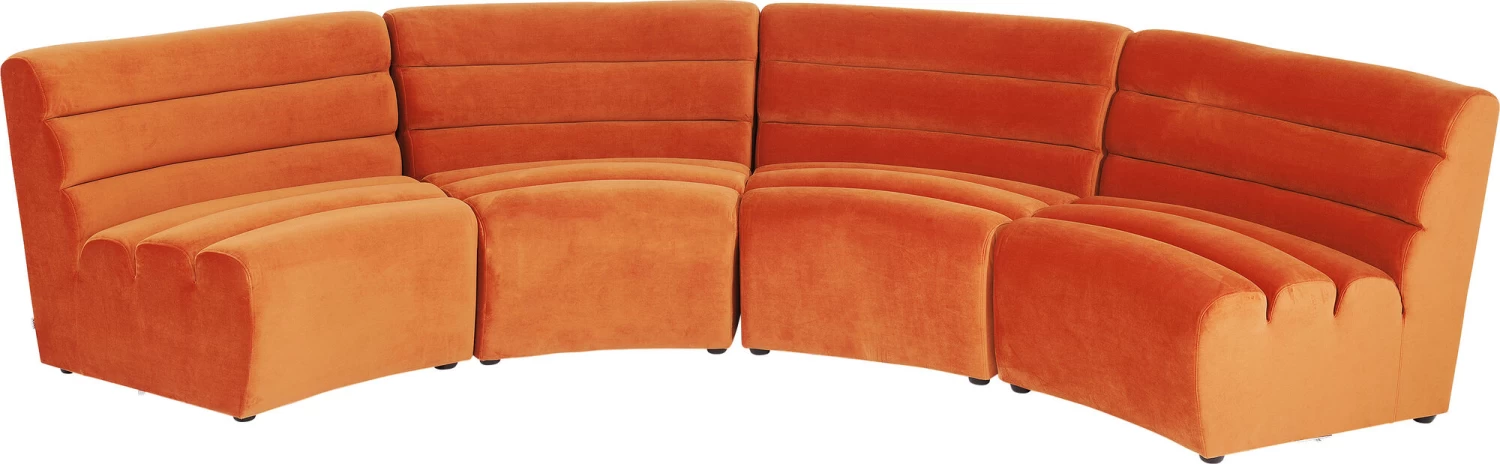 Sofa Element Wave Orange – Bild 16