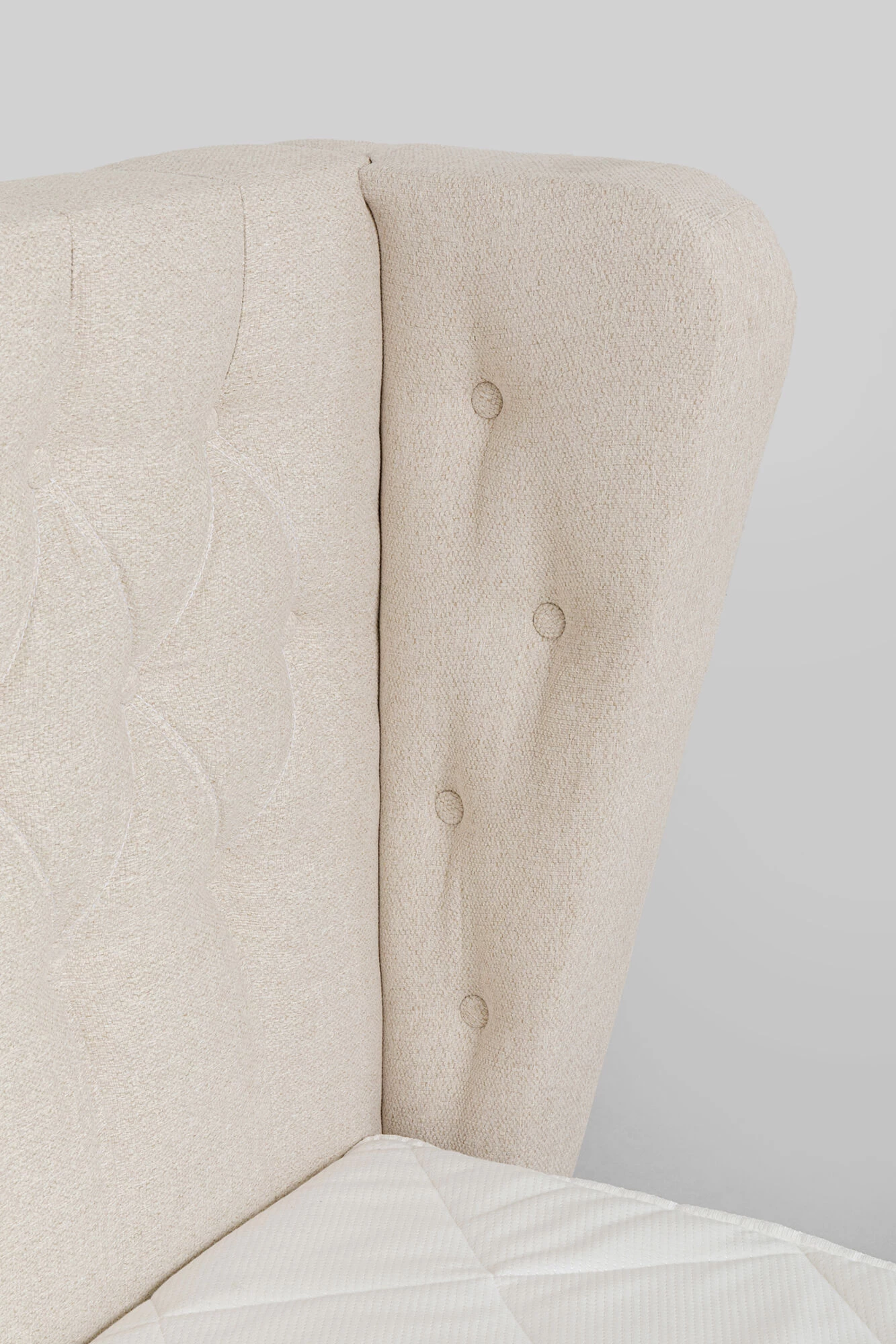 Boxspringbett Benito Moon Creme 160x200cm – Bild 8