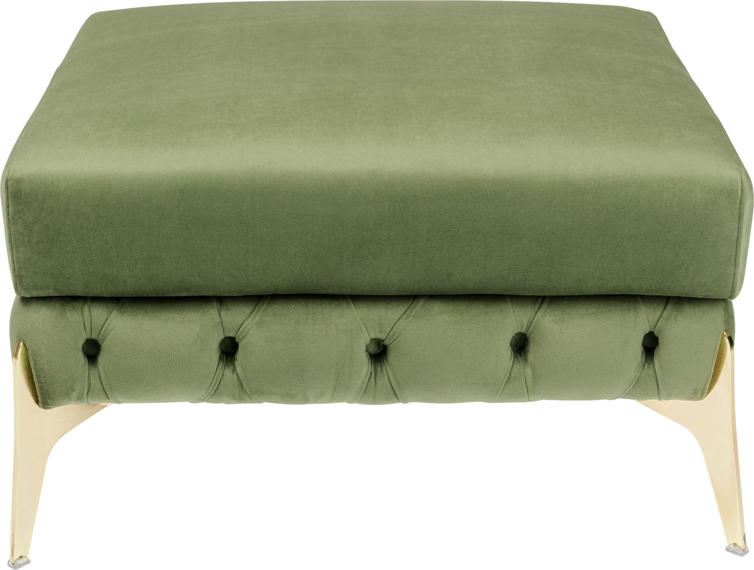 Hocker Bellissima Velvet Grün 80 – Bild 7