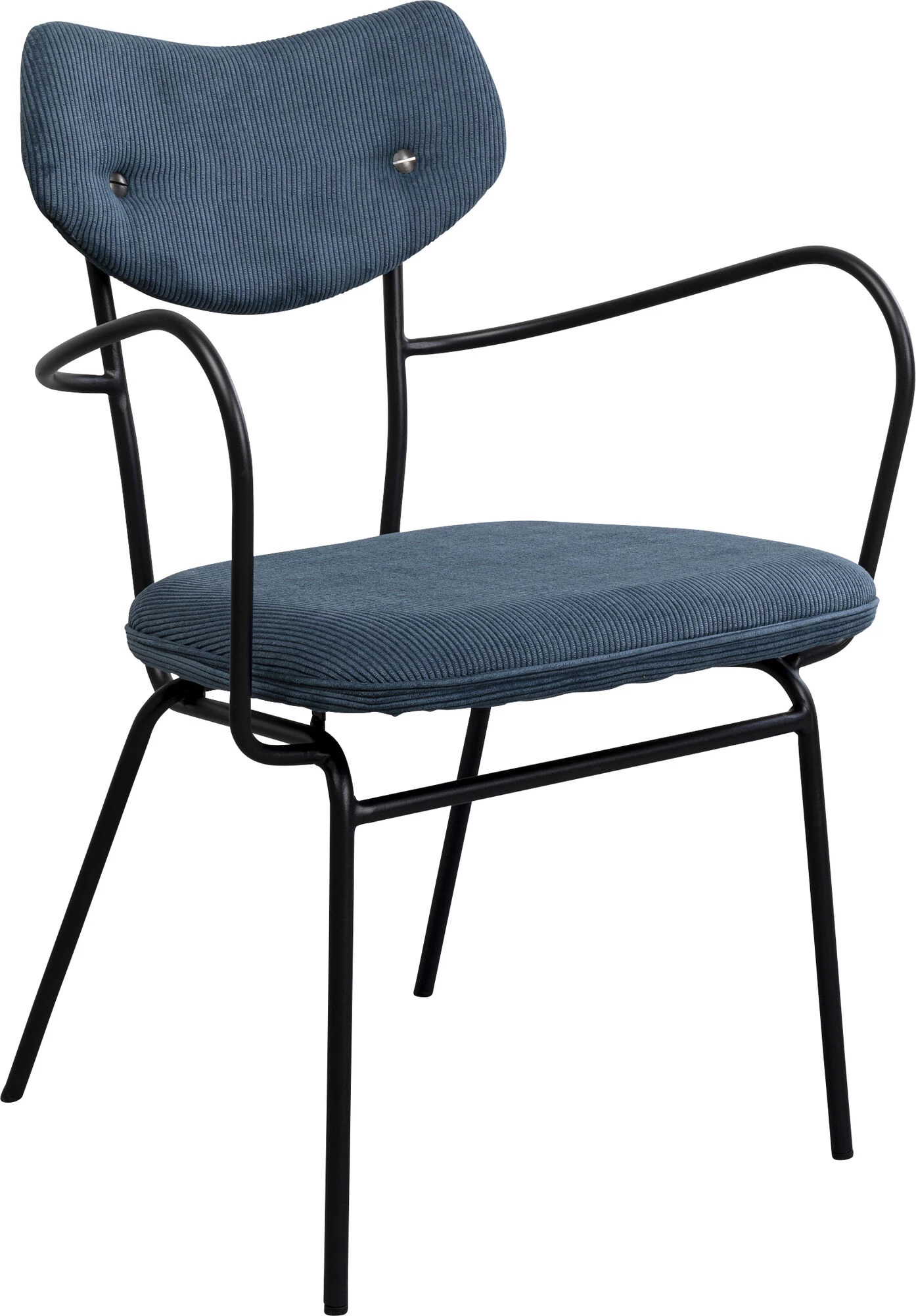 Armlehnstuhl Viola Blau – Bild 2