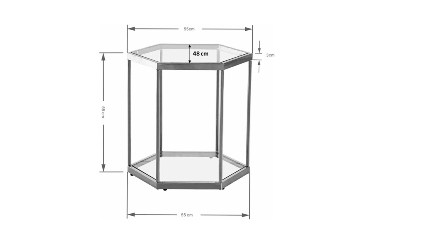Beistelltisch Comb Gold 55 â Bild 15