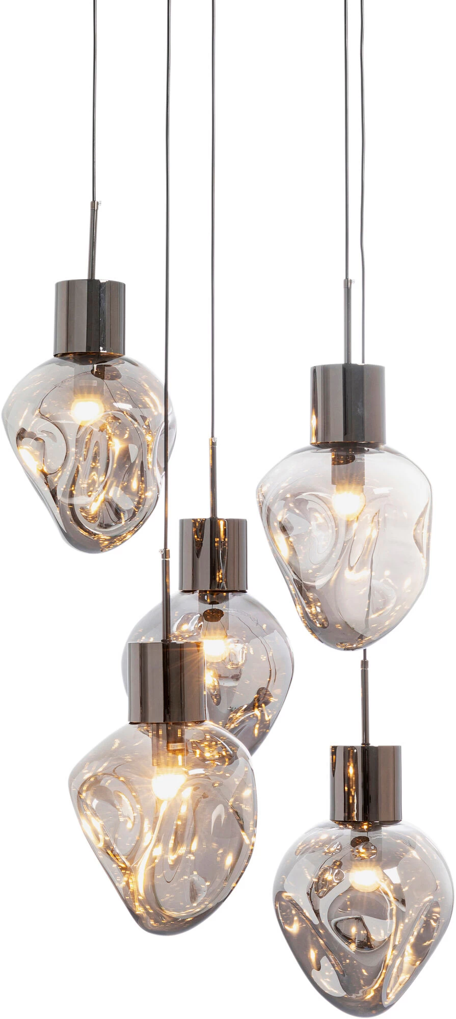 Hängeleuchte Supernova Smoky Cinque Ø50cm – Bild 8