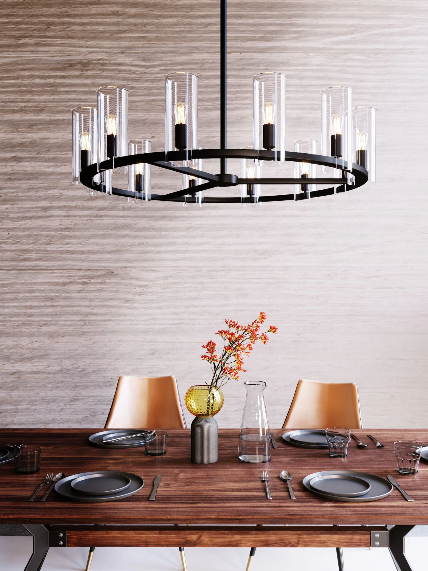 Tisch Downtown Walnuss 100x220cm â Bild 2