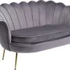 Sofa Water Lily 2-Sitzer Grau