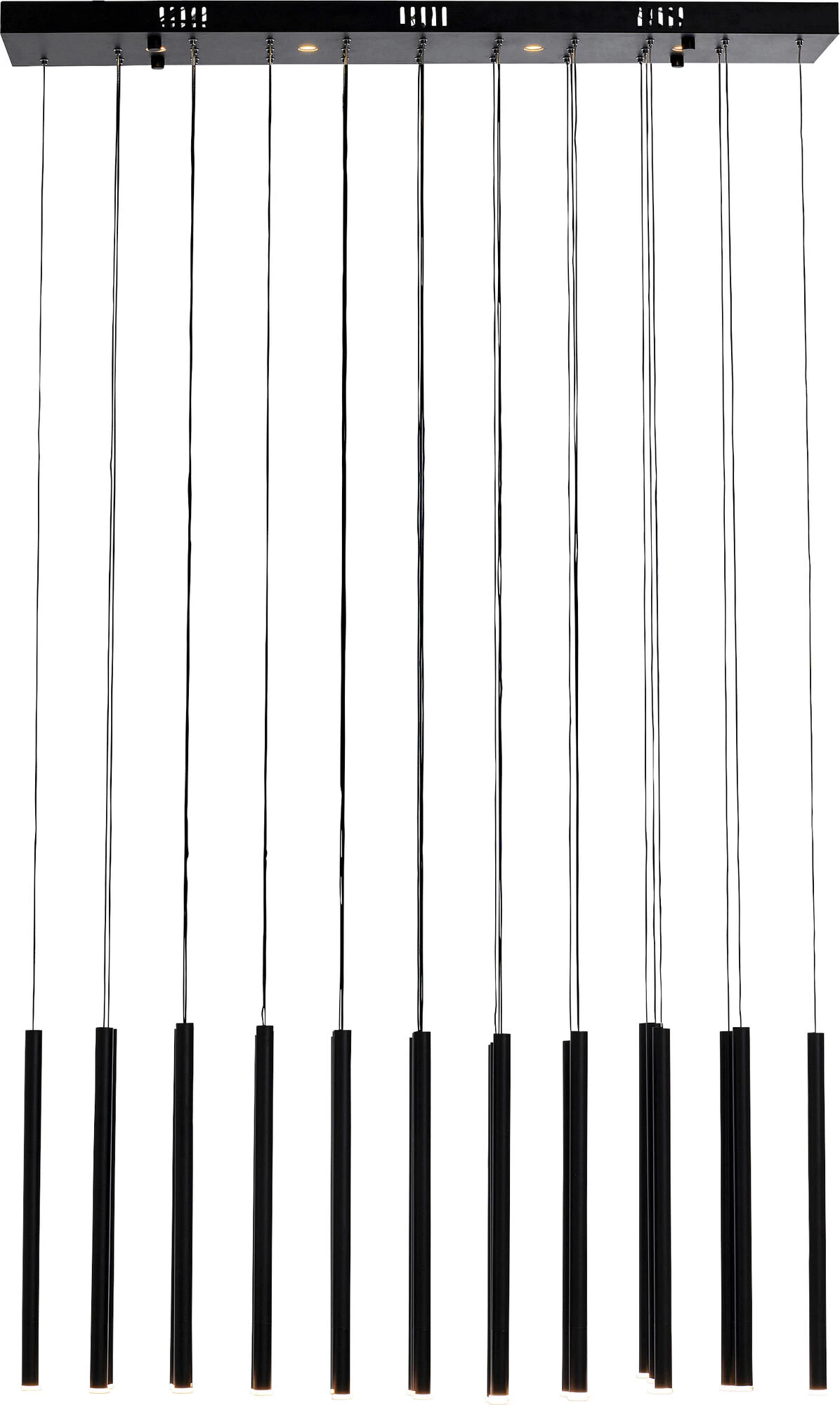 HĂ€ngeleuchte Living Vegas Schwarz Matt LED 120cm â Bild 11