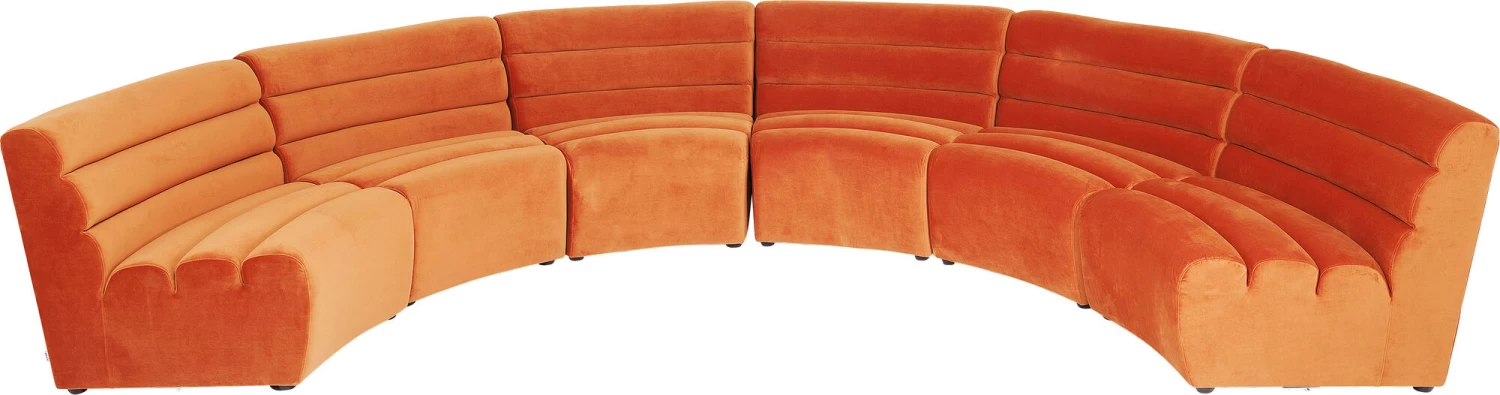 Sofa Element Wave Orange – Bild 17