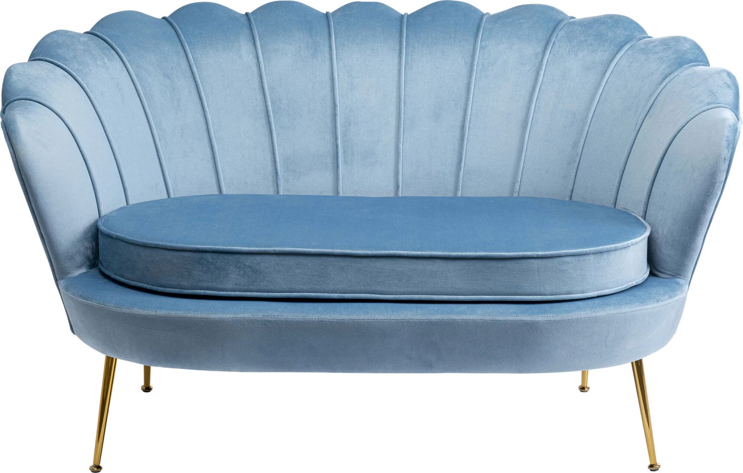 Sofa Water Lily 2-Sitzer Gold Aqua – Bild 9