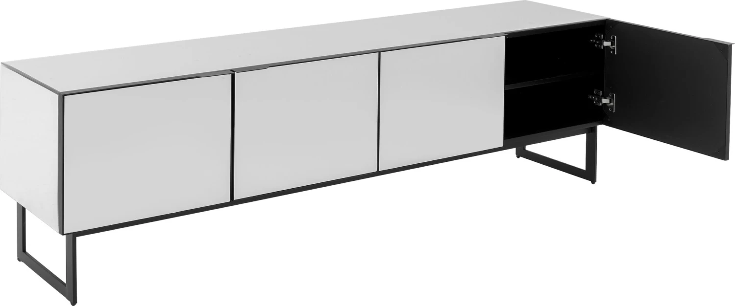 Lowboard Soran Schwarz 180x40cm – Bild 2