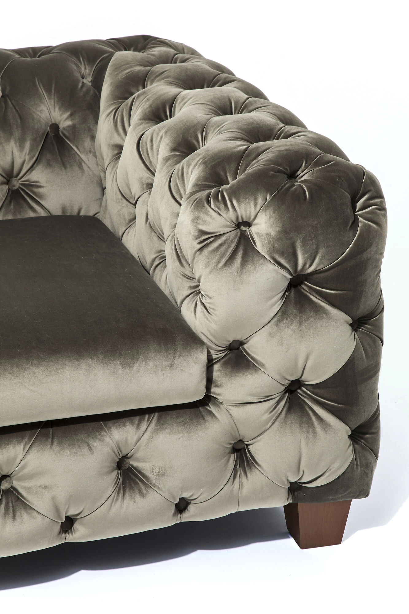 Sofa Desire 3-Sitzer Khaki – Bild 5