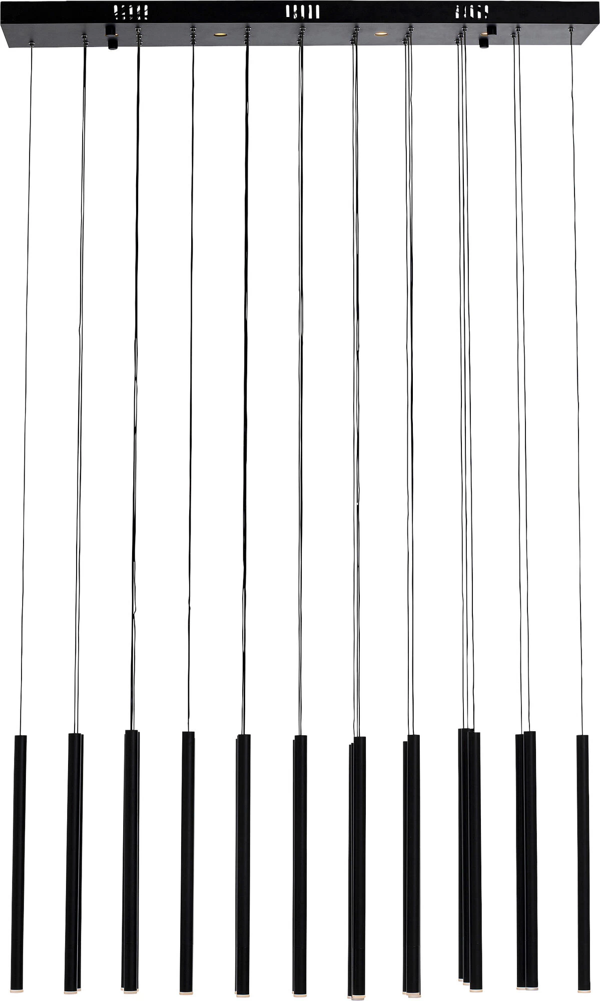 HĂ€ngeleuchte Living Vegas Schwarz Matt LED 120cm â Bild 5