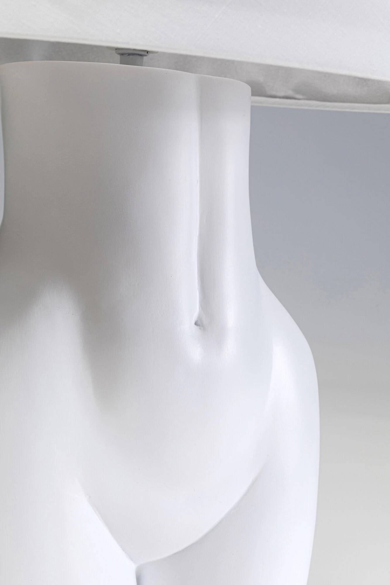 Tischleuchte Donna Weiß 48cm – Bild 5