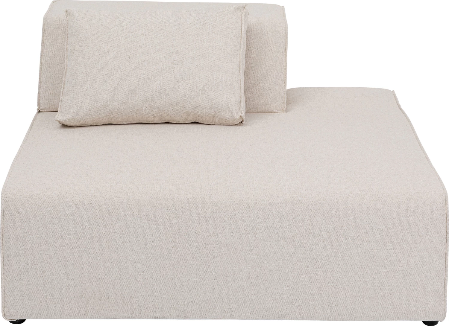 Infinity Ottomane Semi Elements Creme Rechts 120cm – Bild 7