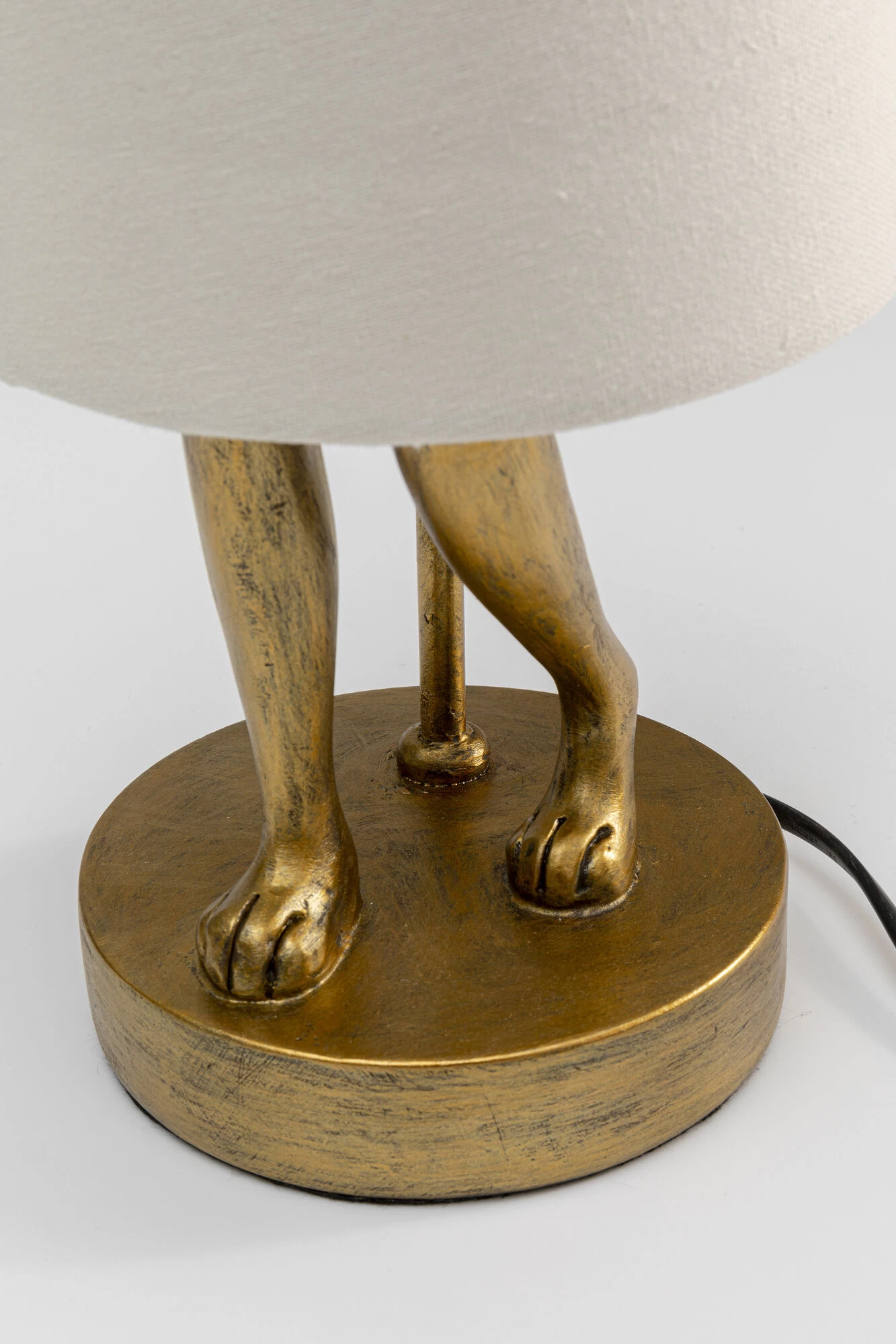 Tischleuchte Animal Rabbit Gold/Weiß 50cm – Bild 10