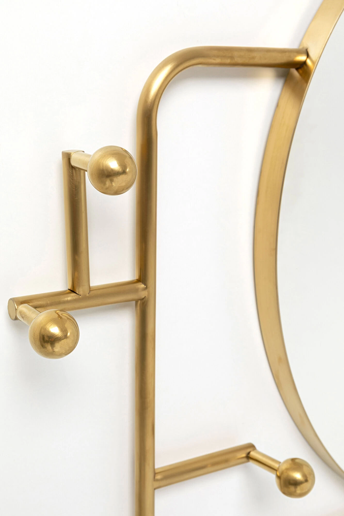 Wandgarderobe Tristan Mirror Ø65cm – Bild 4