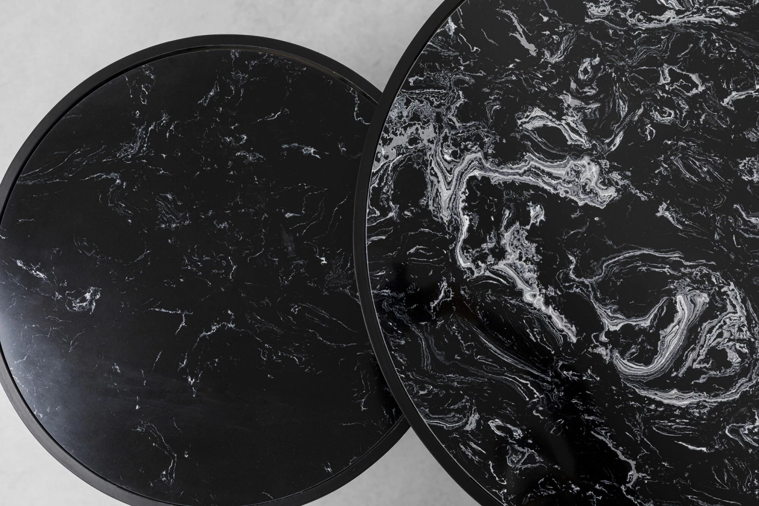 Couchtisch Roma Schwarz (2/Set) – Bild 5