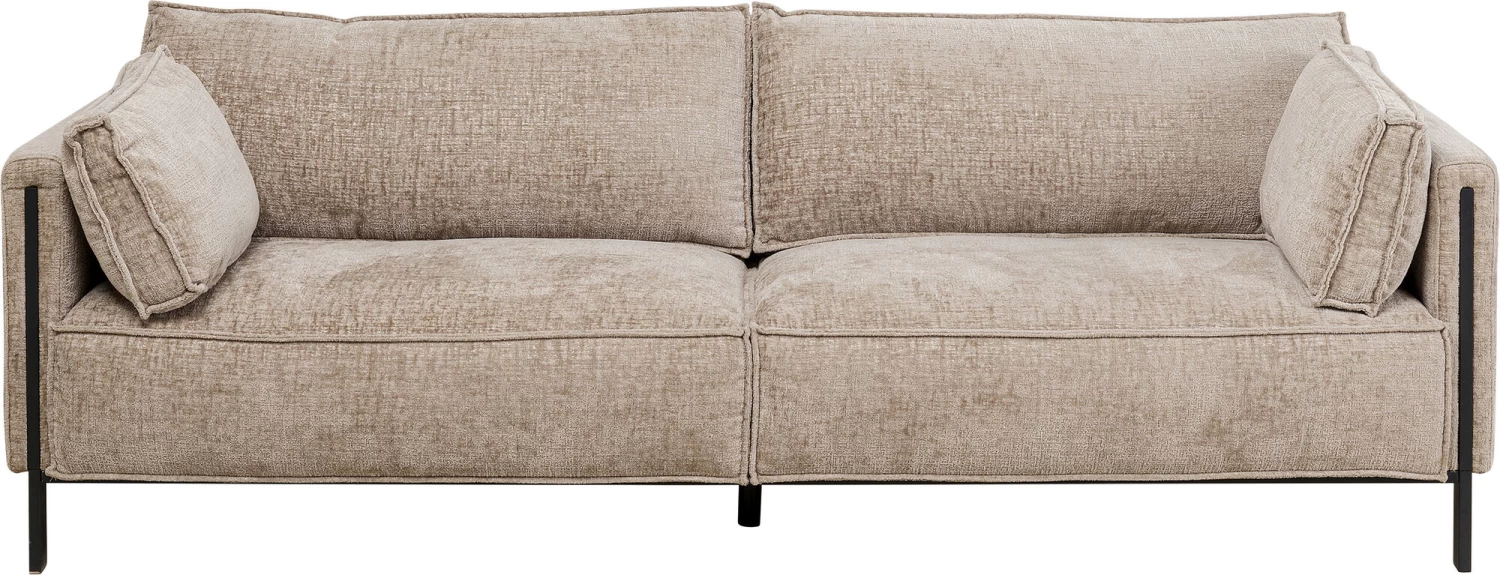 Sofa 3-Sitzer Victor Grau 233cm – Bild 11