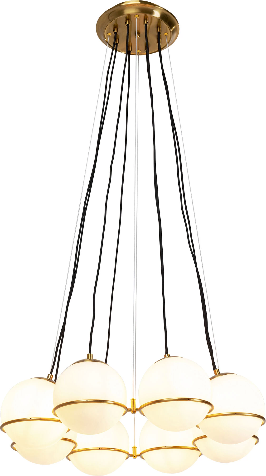 Hängeleuchte Globes Gold Ø71cm – Bild 3