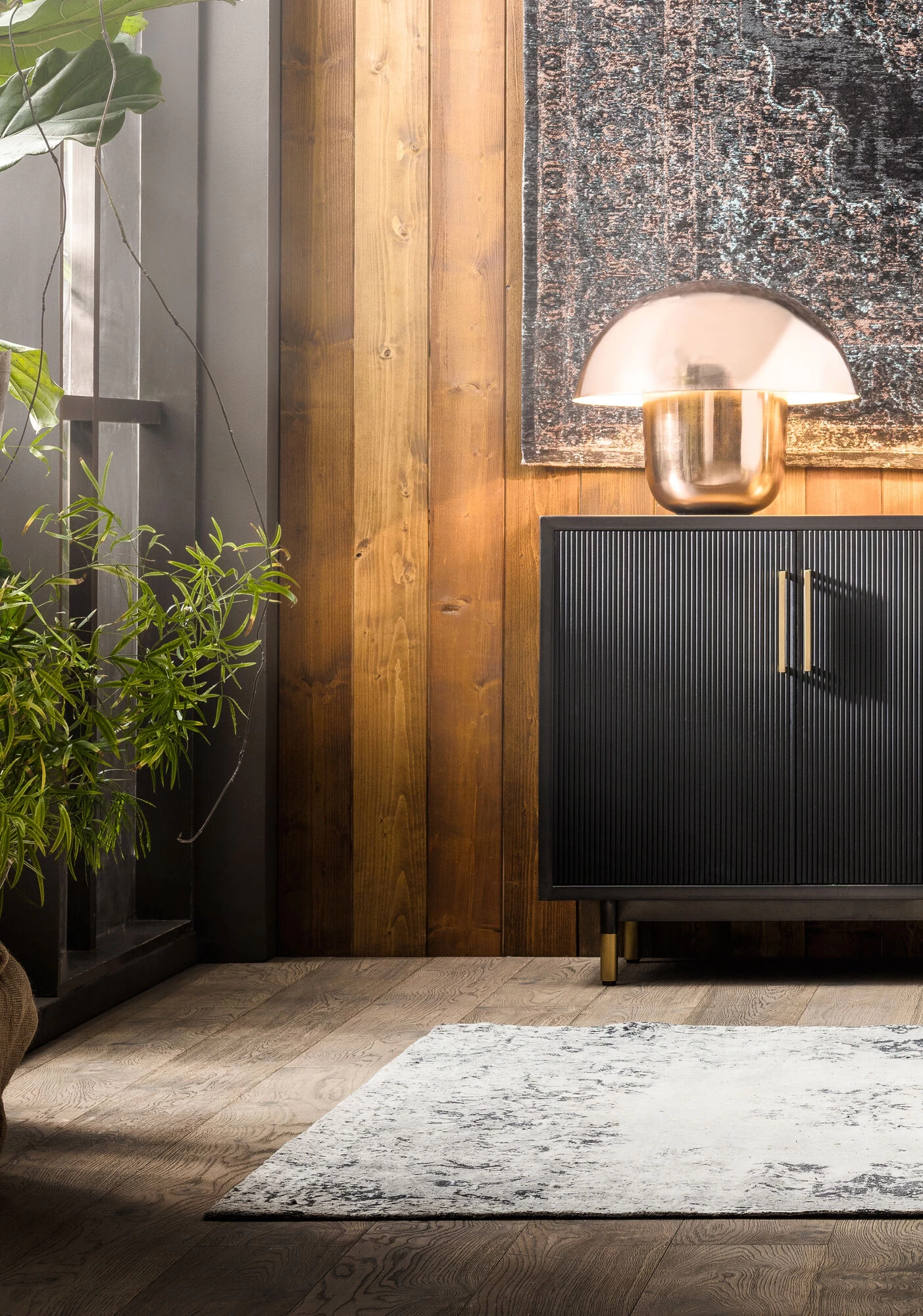 Tischleuchte Mushroom Brass – Bild 2