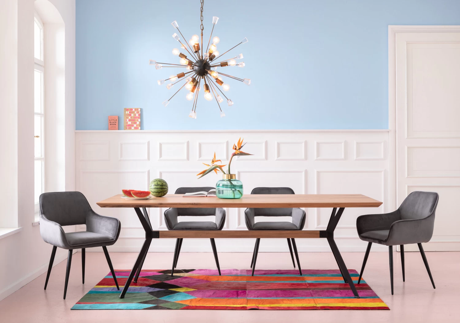 Armlehnstuhl San Francisco Grau – Bild 6